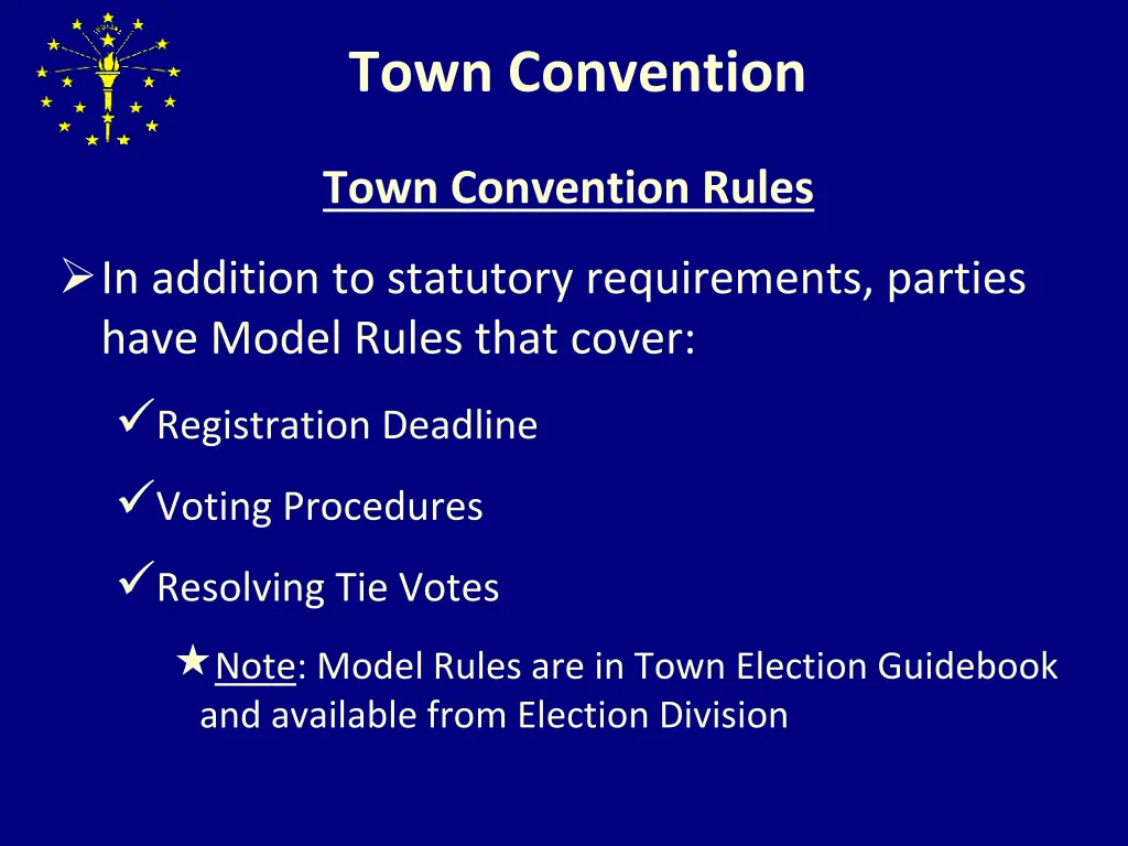 town convention 7