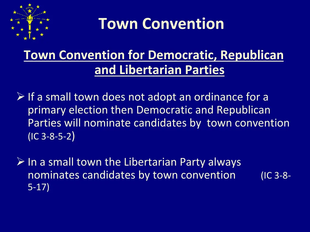 town convention