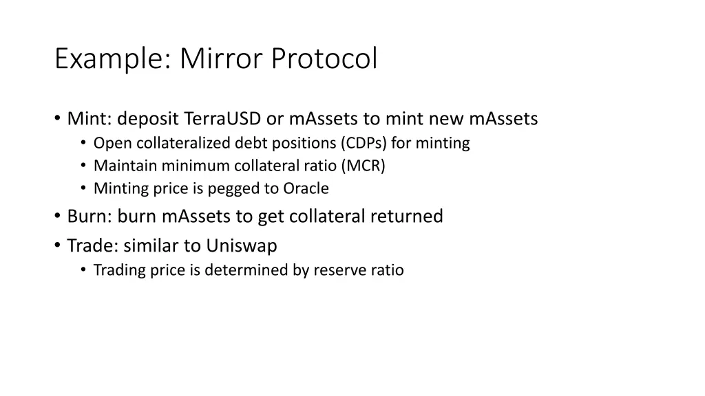 example mirror protocol 1