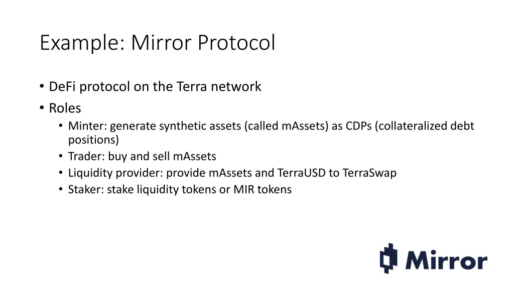 example mirror protocol