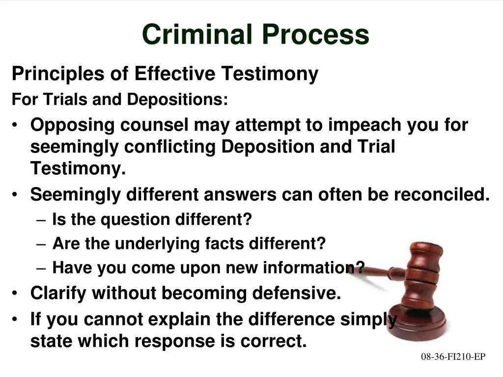 criminal process 11