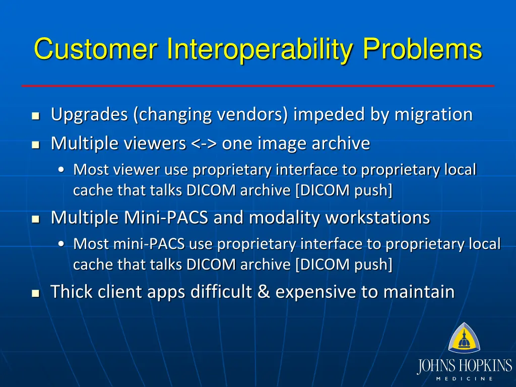 customer interoperability problems