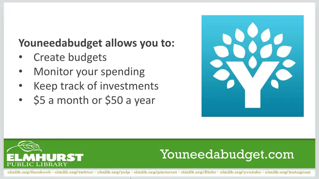 youneedabudget allows you to create budgets