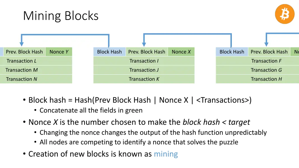 mining blocks