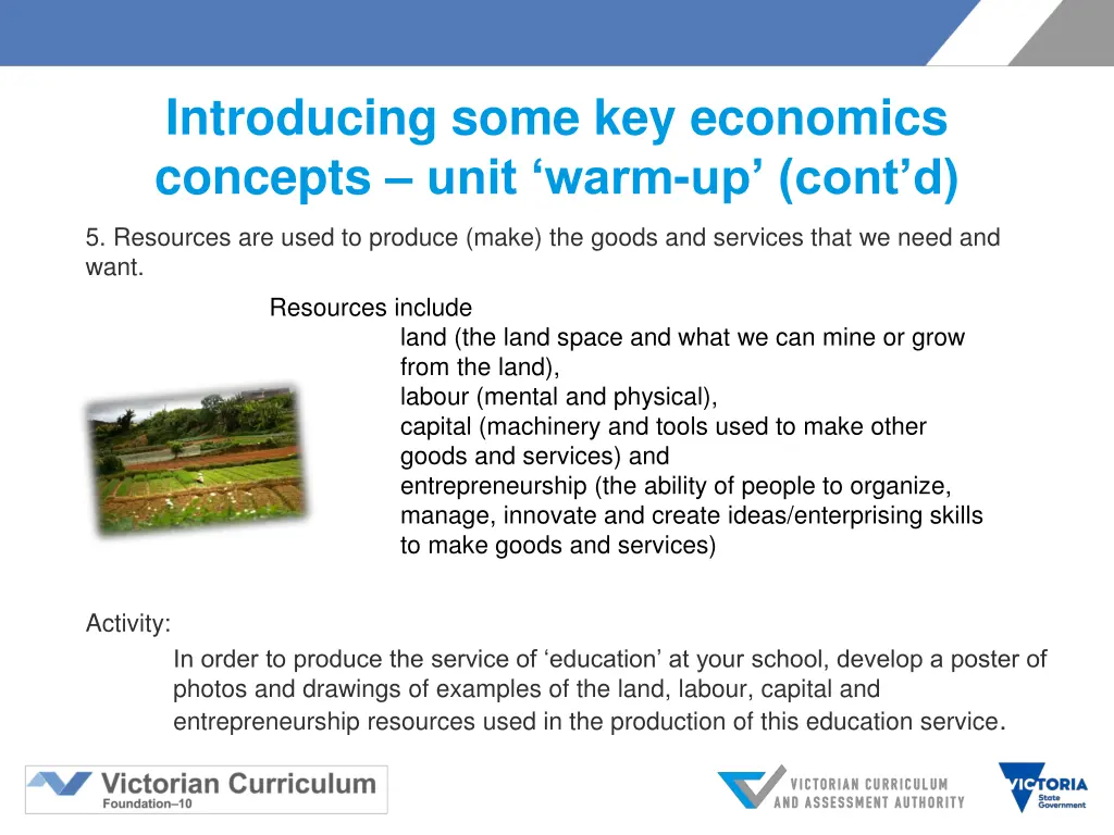 introducing some key economics concepts unit warm 4