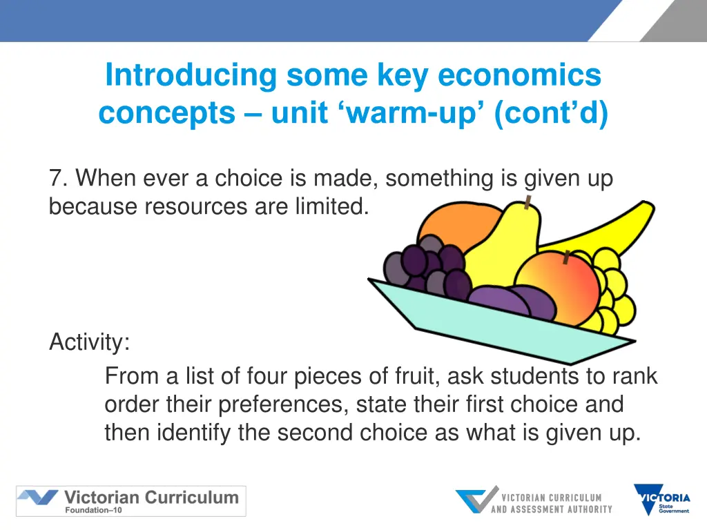 introducing some key economics concepts unit warm 6