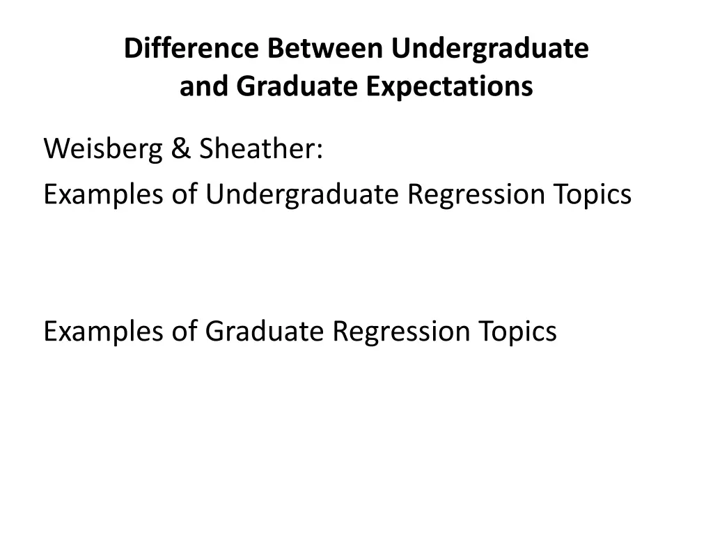 difference between undergraduate and graduate