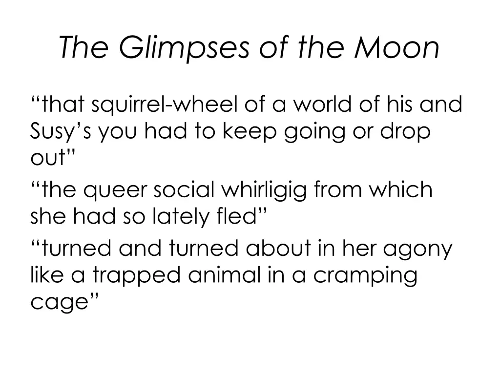 the glimpses of the moon 1