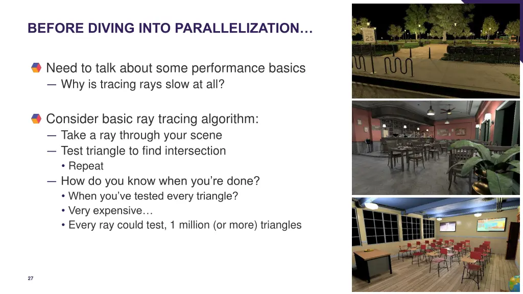 before diving into parallelization 10