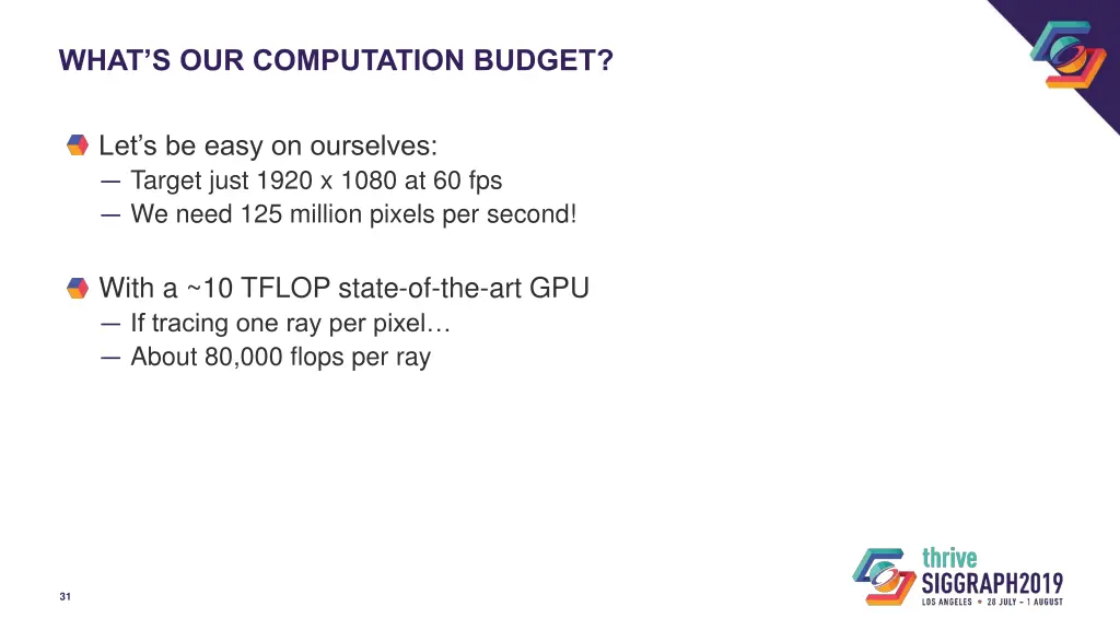 what s our computation budget 3