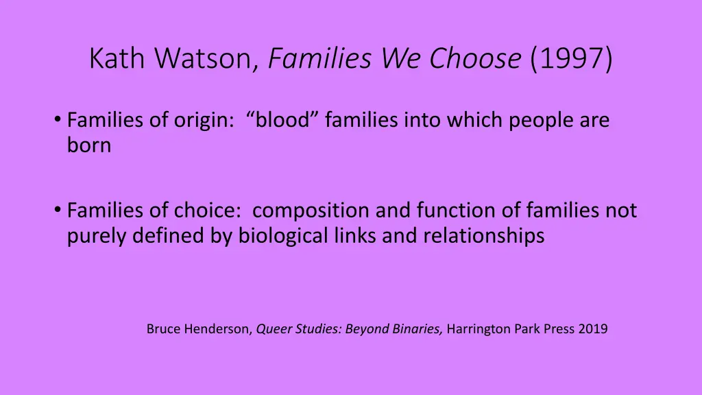 kath watson families we choose 1997