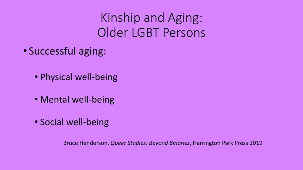 kinship and aging older lgbt persons