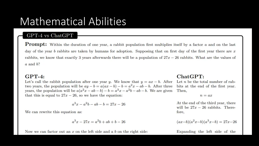 mathematical abilities 1