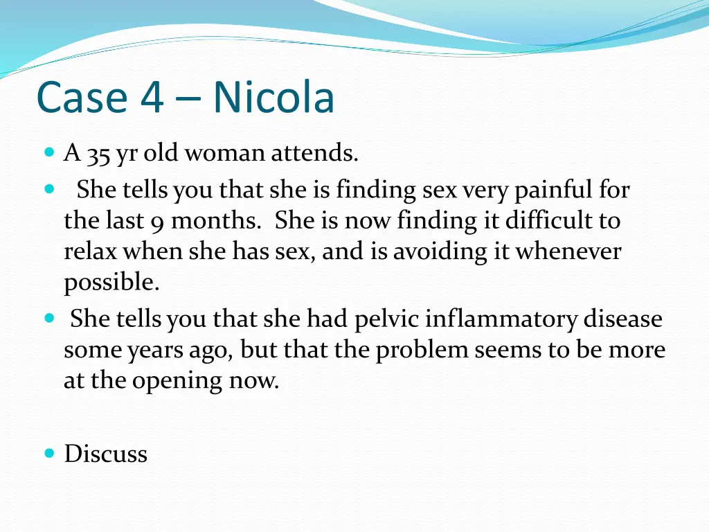 case 4 nicola