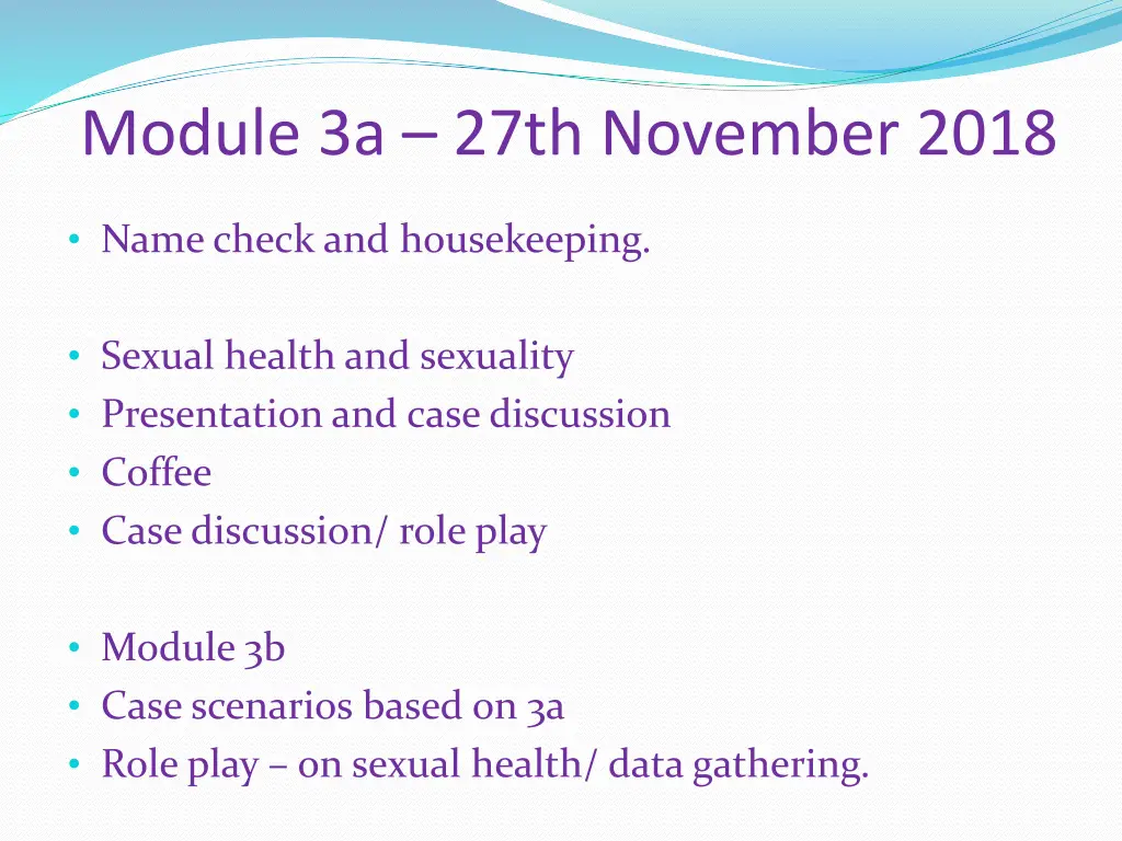 module 3a 27th november 2018