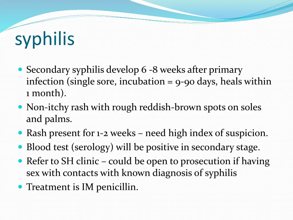 syphilis