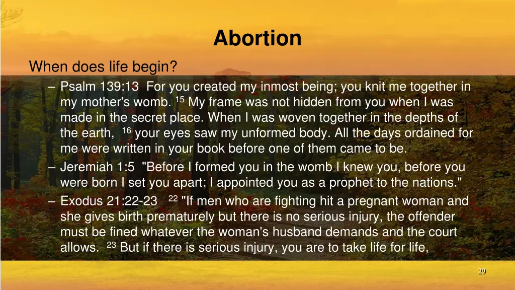 abortion