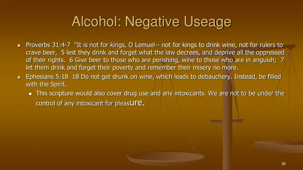 alcohol negative useage 1