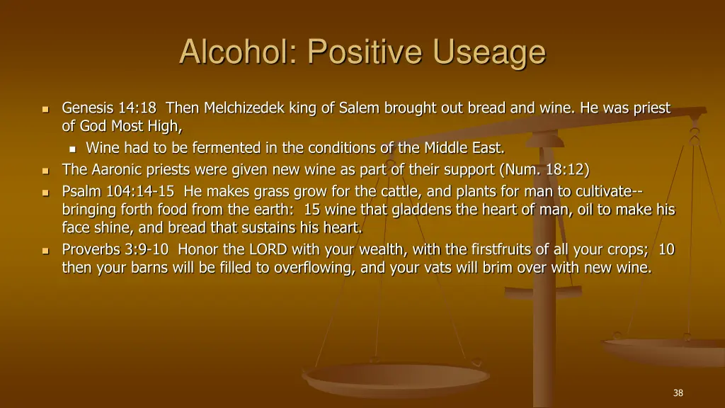 alcohol positive useage