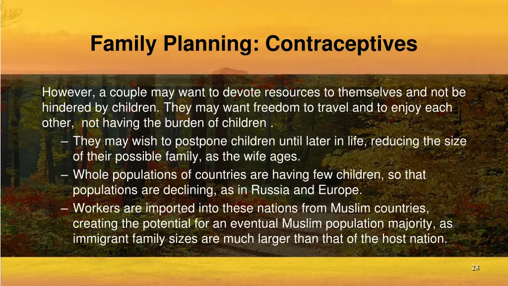 family planning contraceptives 1