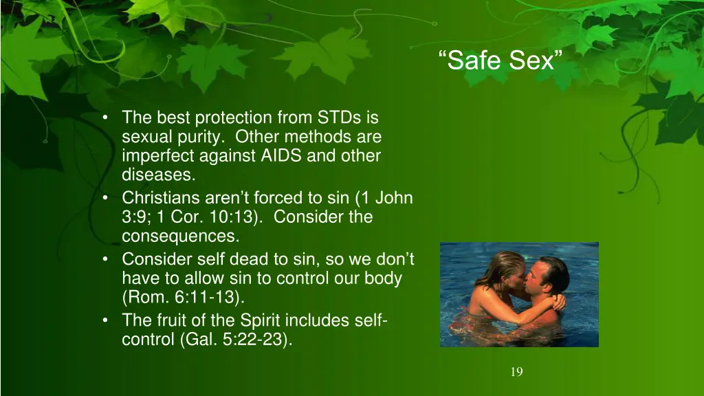 safe sex