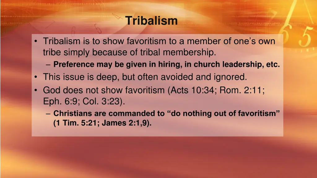 tribalism