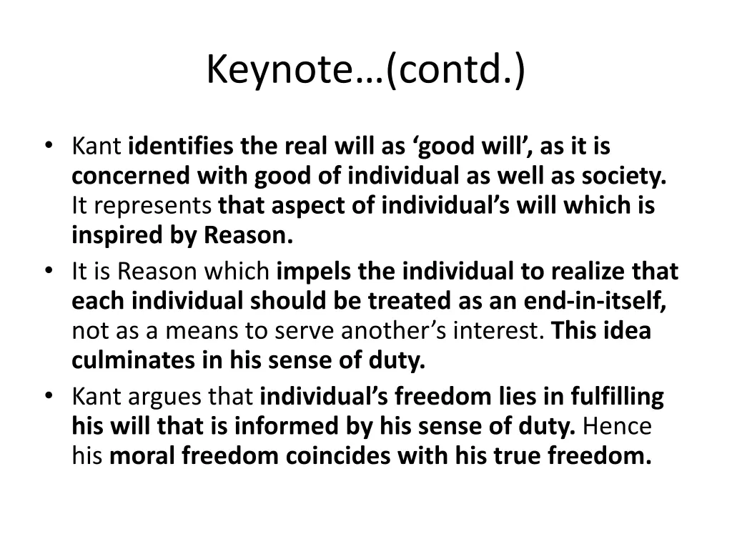 keynote contd