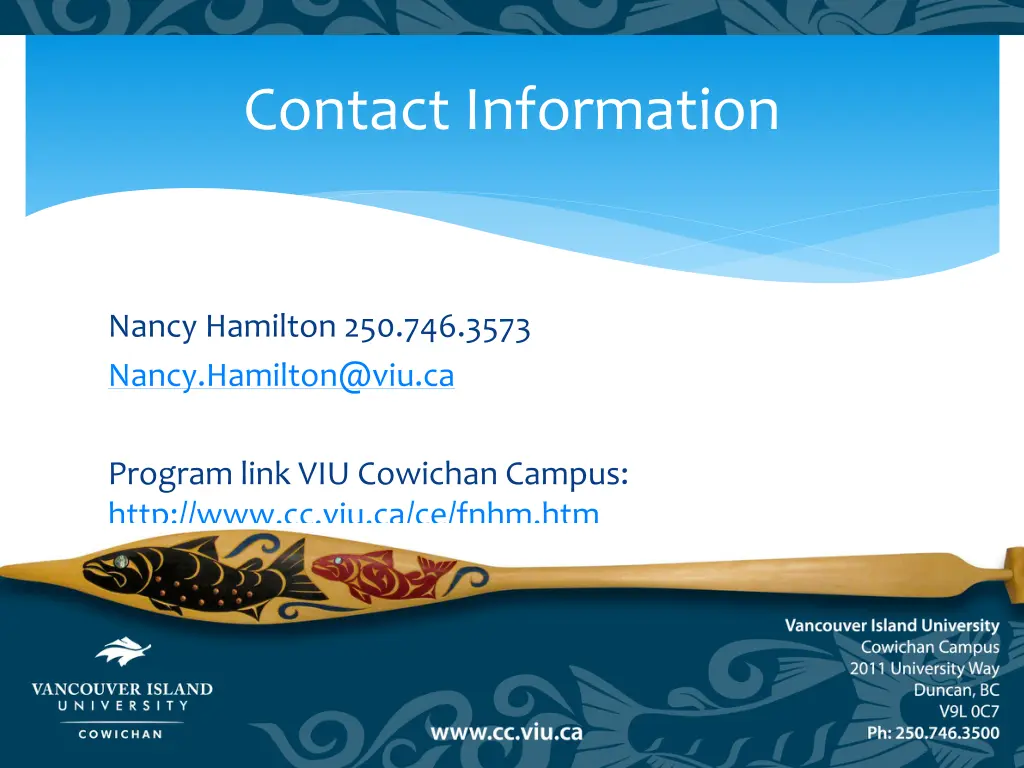 contact information