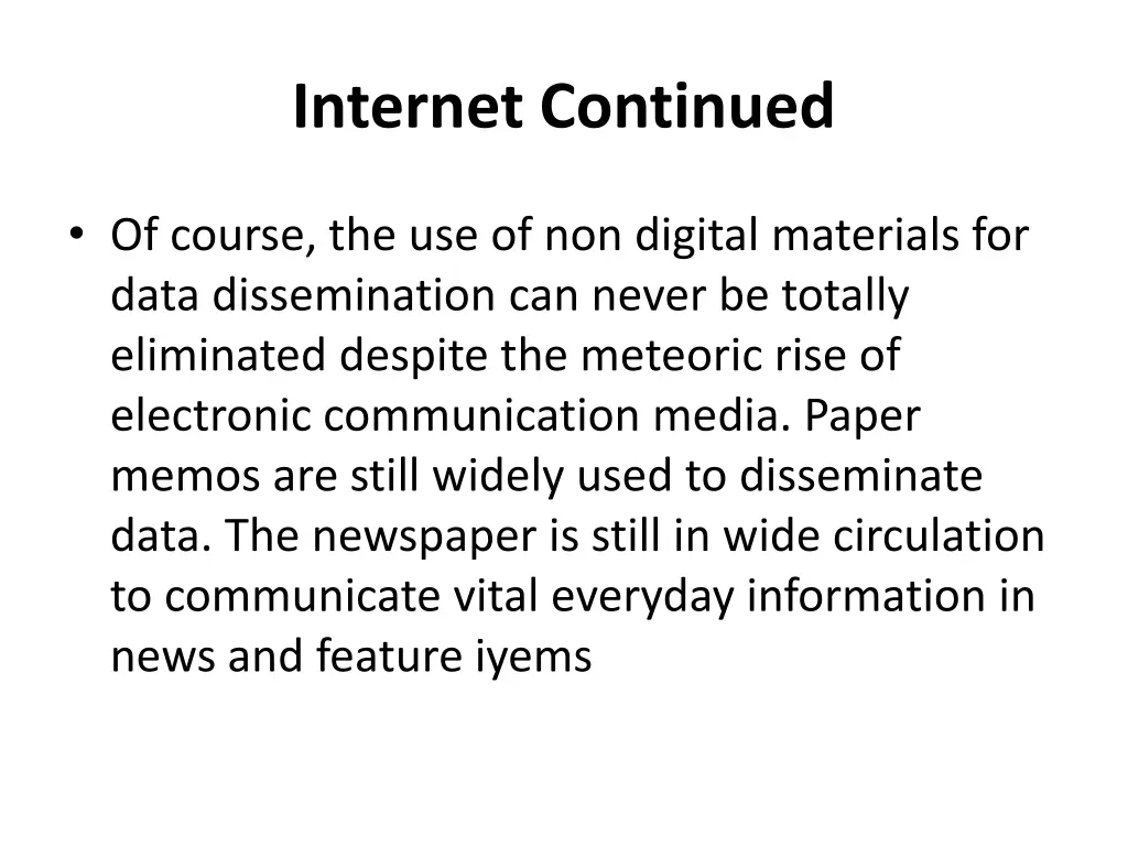 internet continued 5