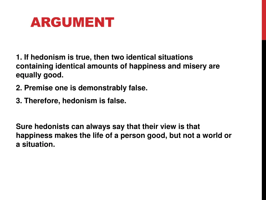 argument