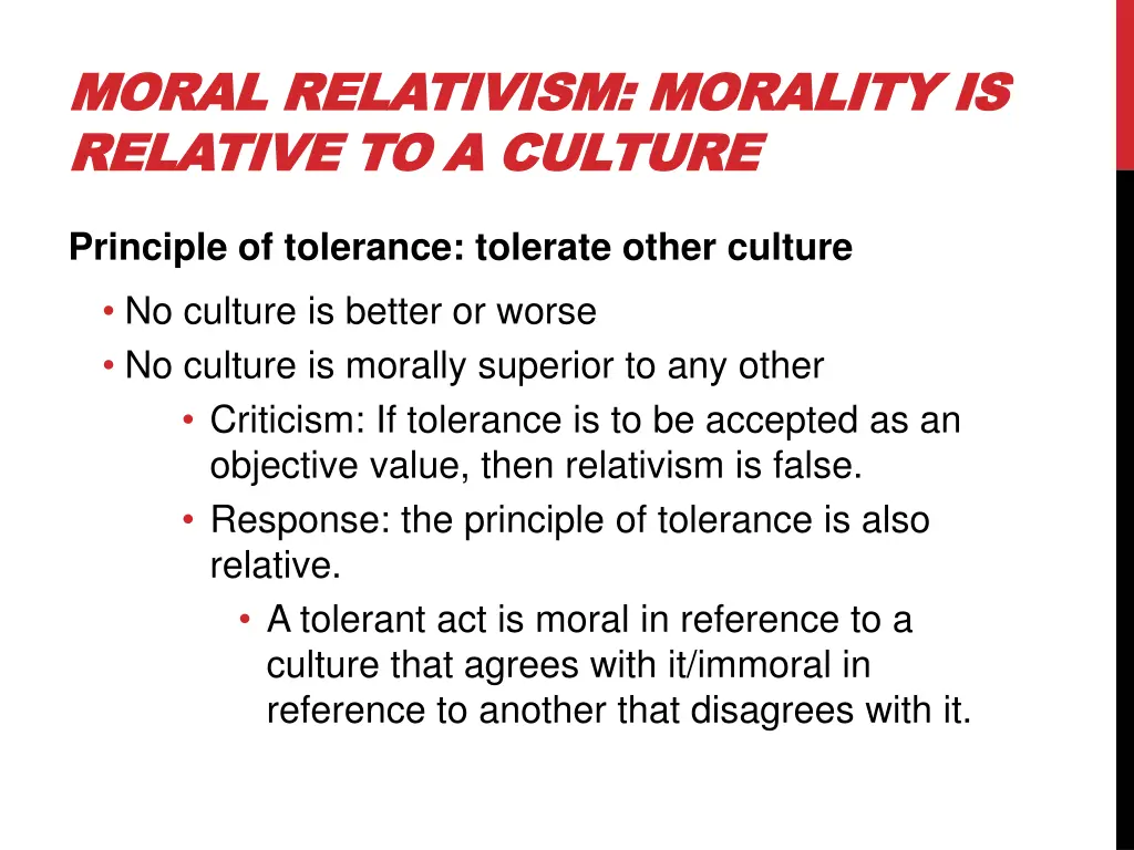 moral relativism morality is moral relativism