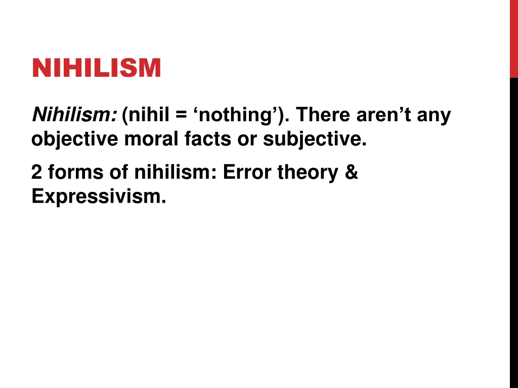 nihilism