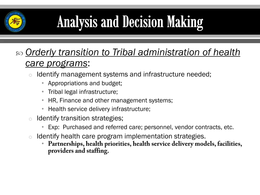 analysis and decision making 2