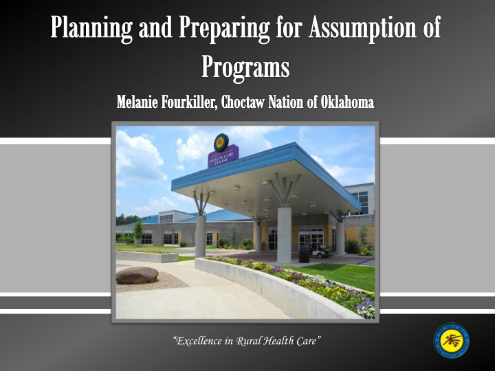 planning and preparing for assumption of programs