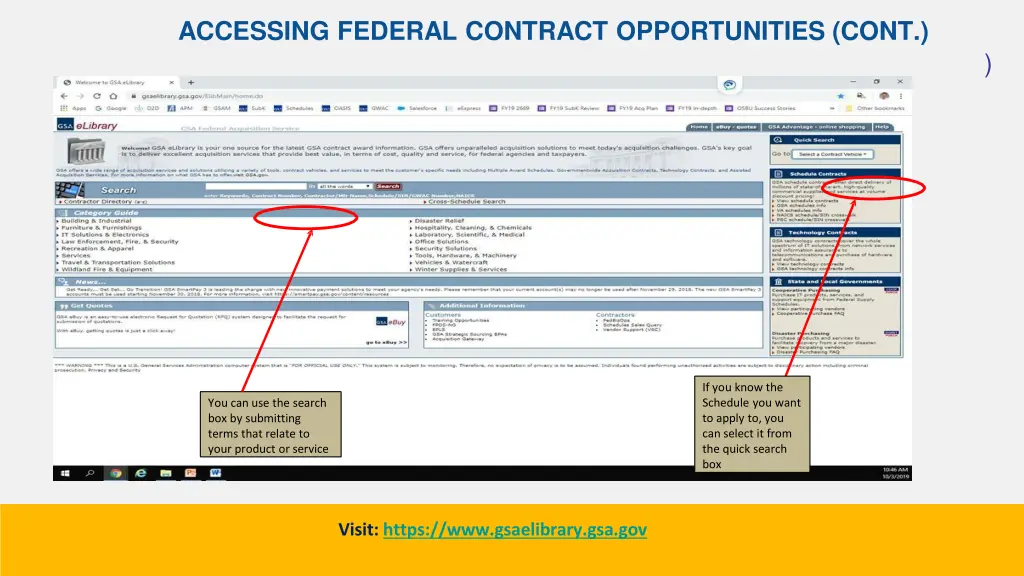 accessing federal contract opportunities cont 6