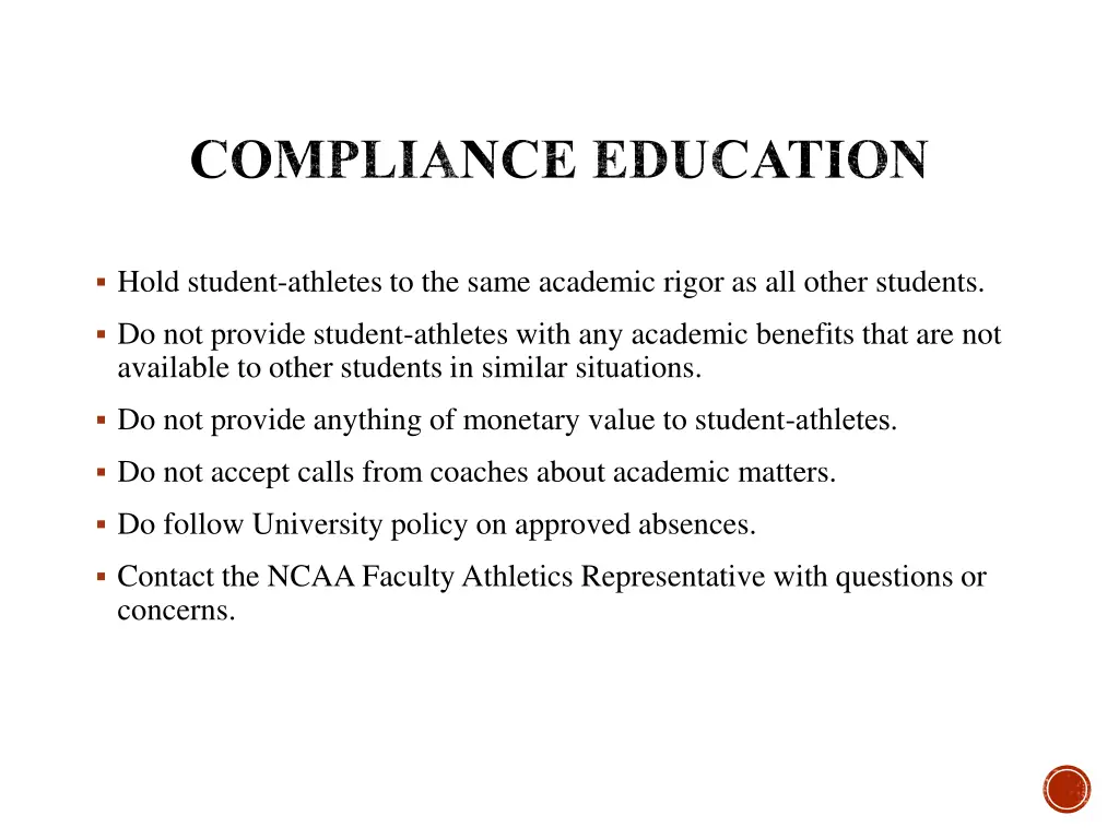 compliance education