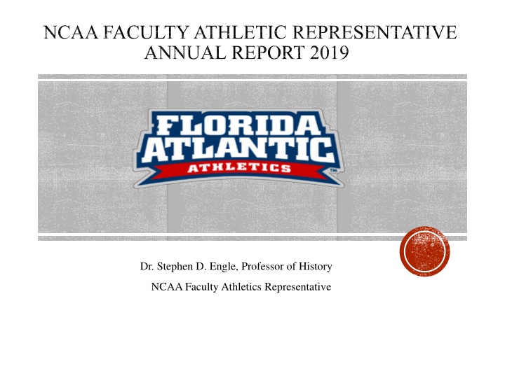 ncaa faculty athletic representative annual