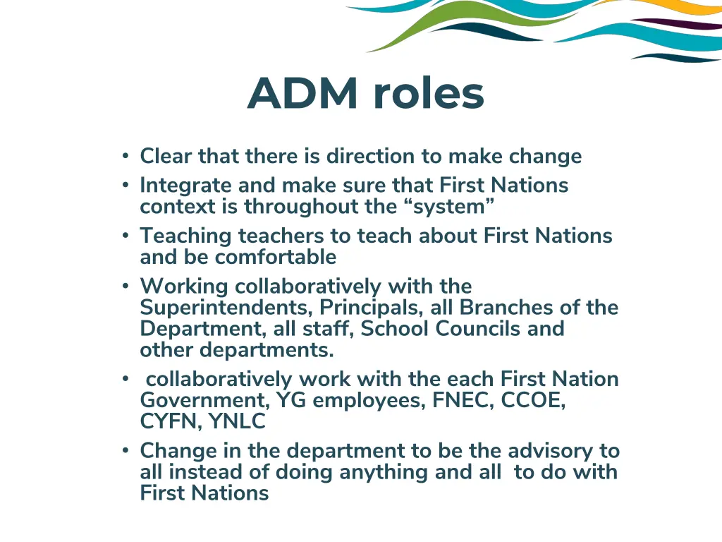 adm roles