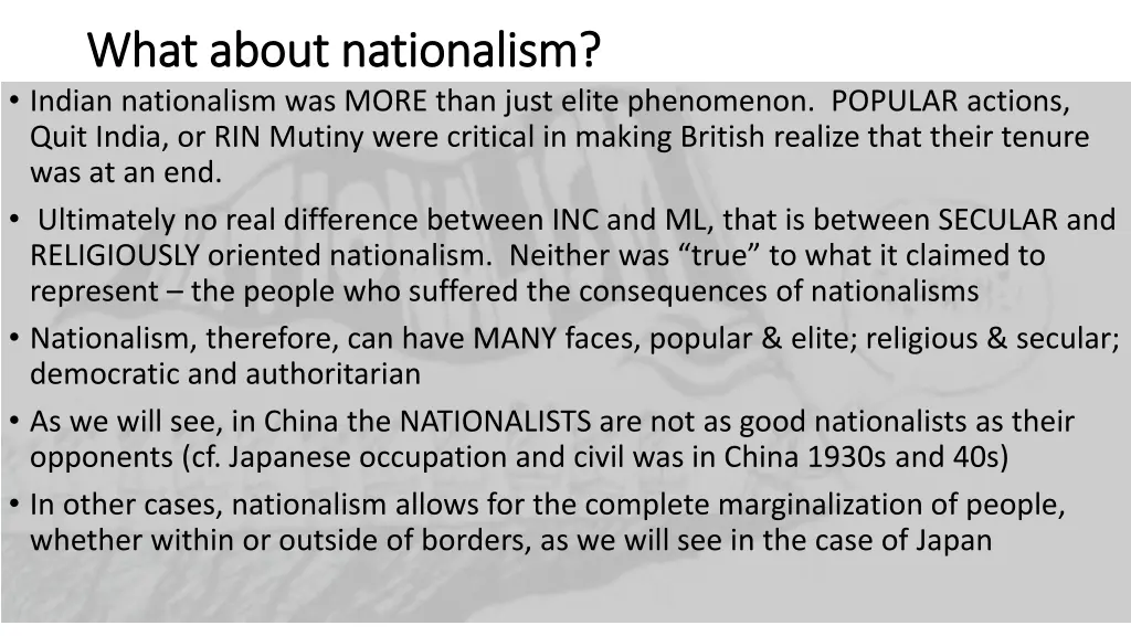 what about nationalism what about nationalism