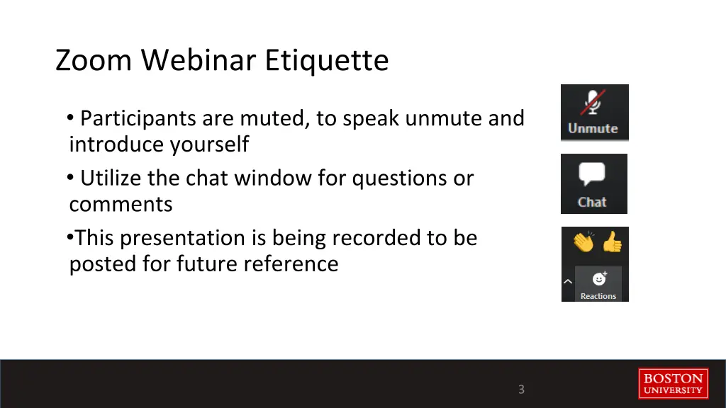 zoom webinar etiquette