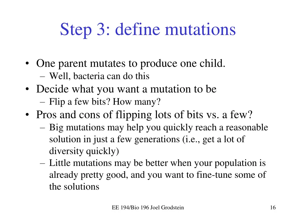 step 3 define mutations