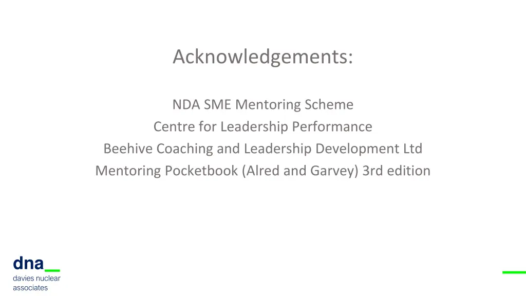 acknowledgements