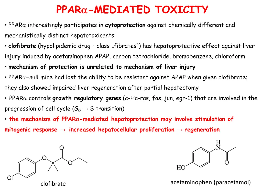 ppar mediated toxicity