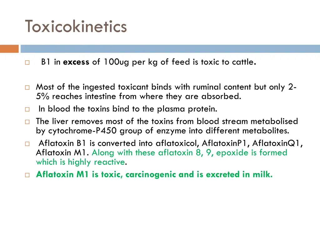 toxicokinetics