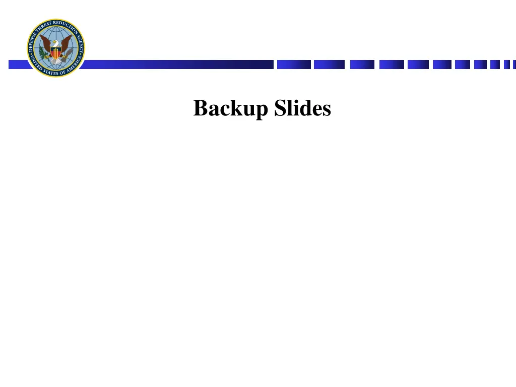 backup slides