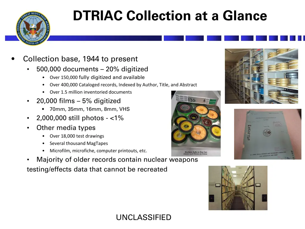 dtriac collection at a glance