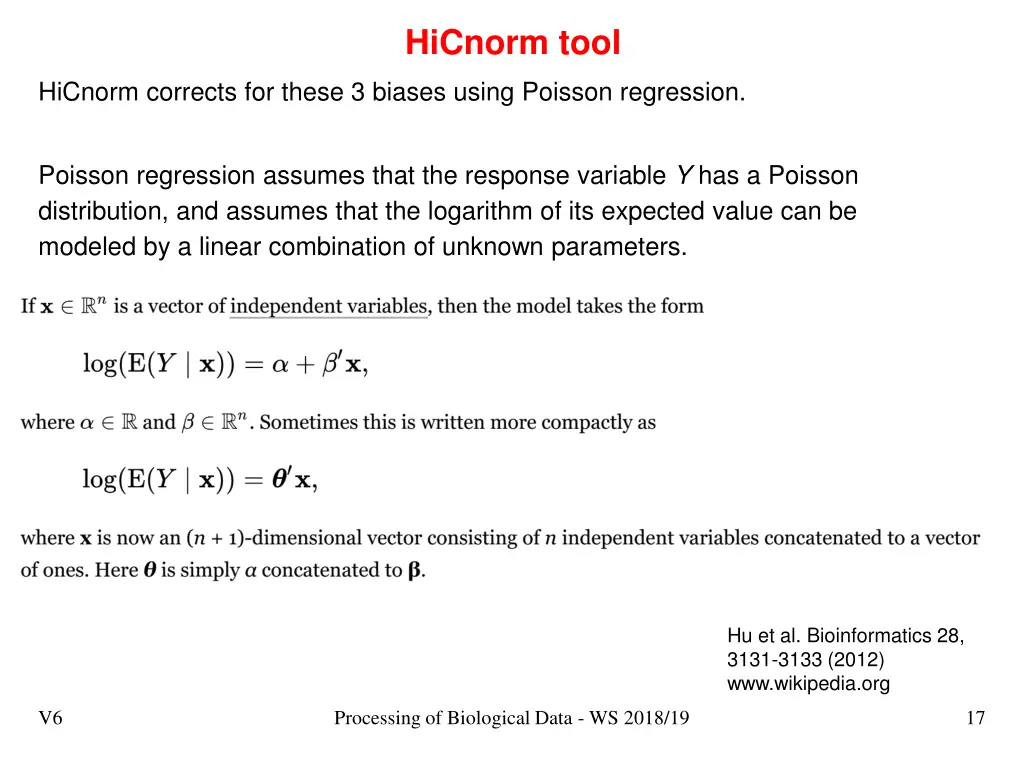 hicnorm tool