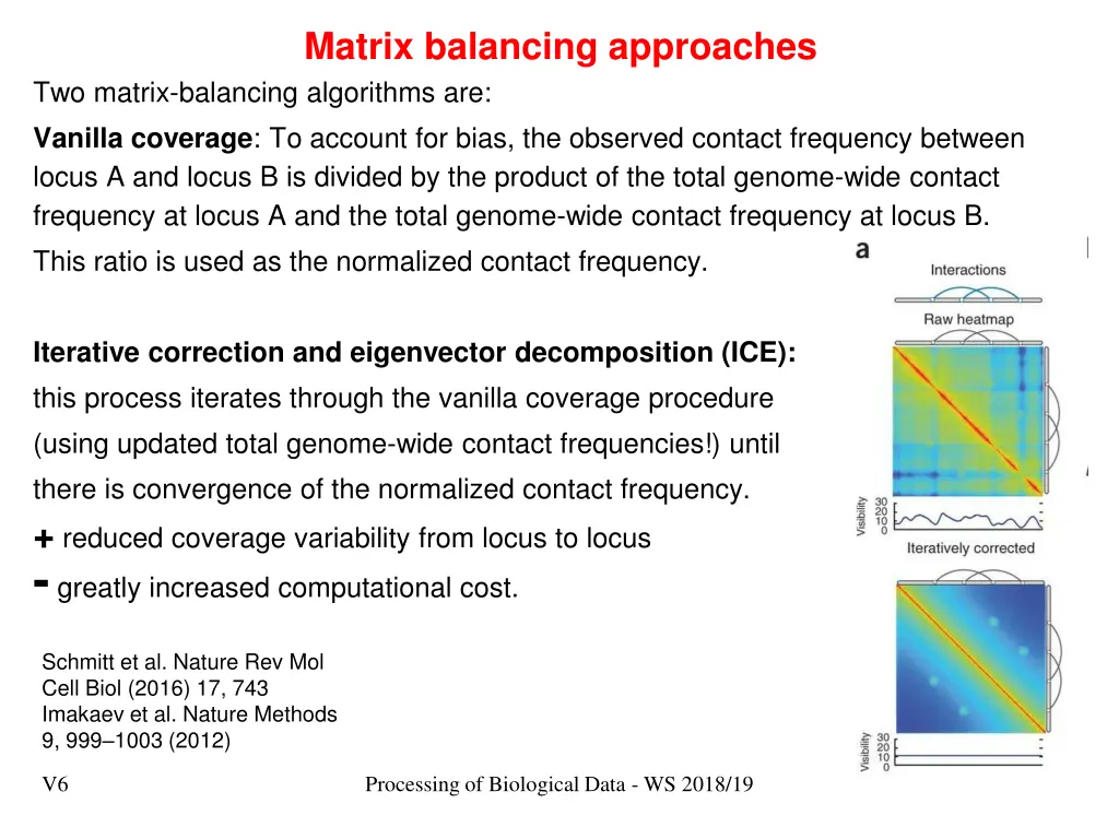 matrix balancing approaches 1