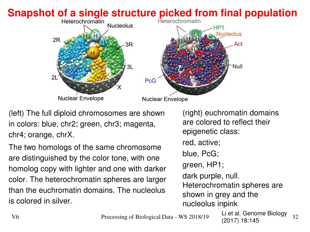 snapshot of a single structure picked from final