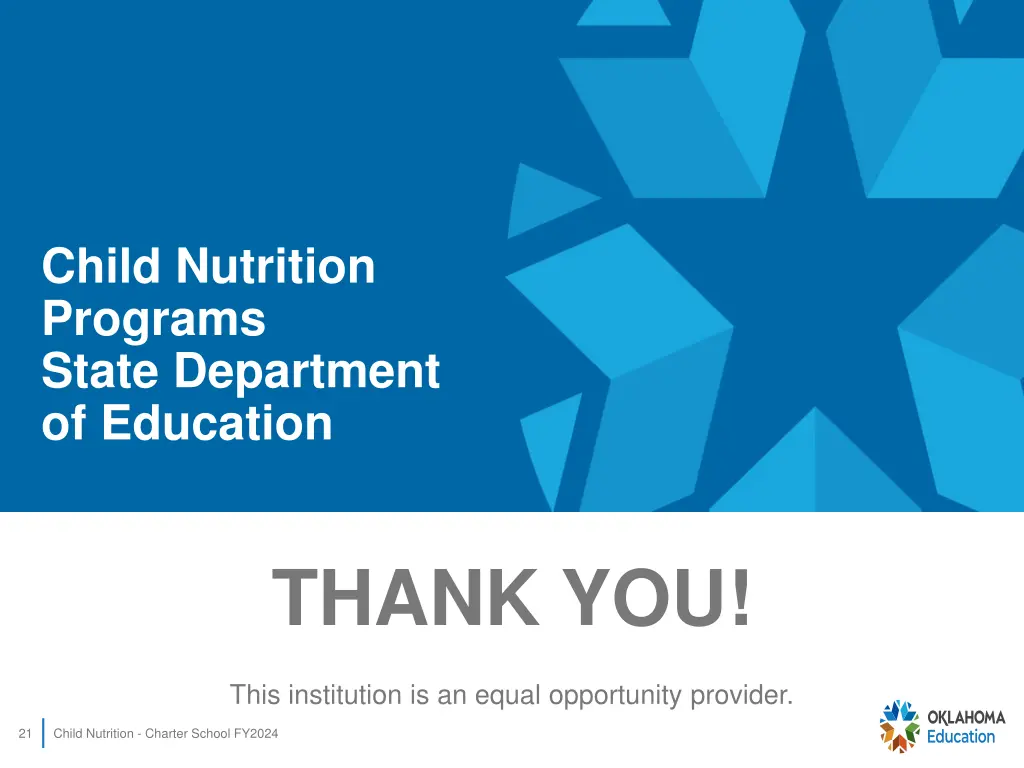 child nutrition programs state department